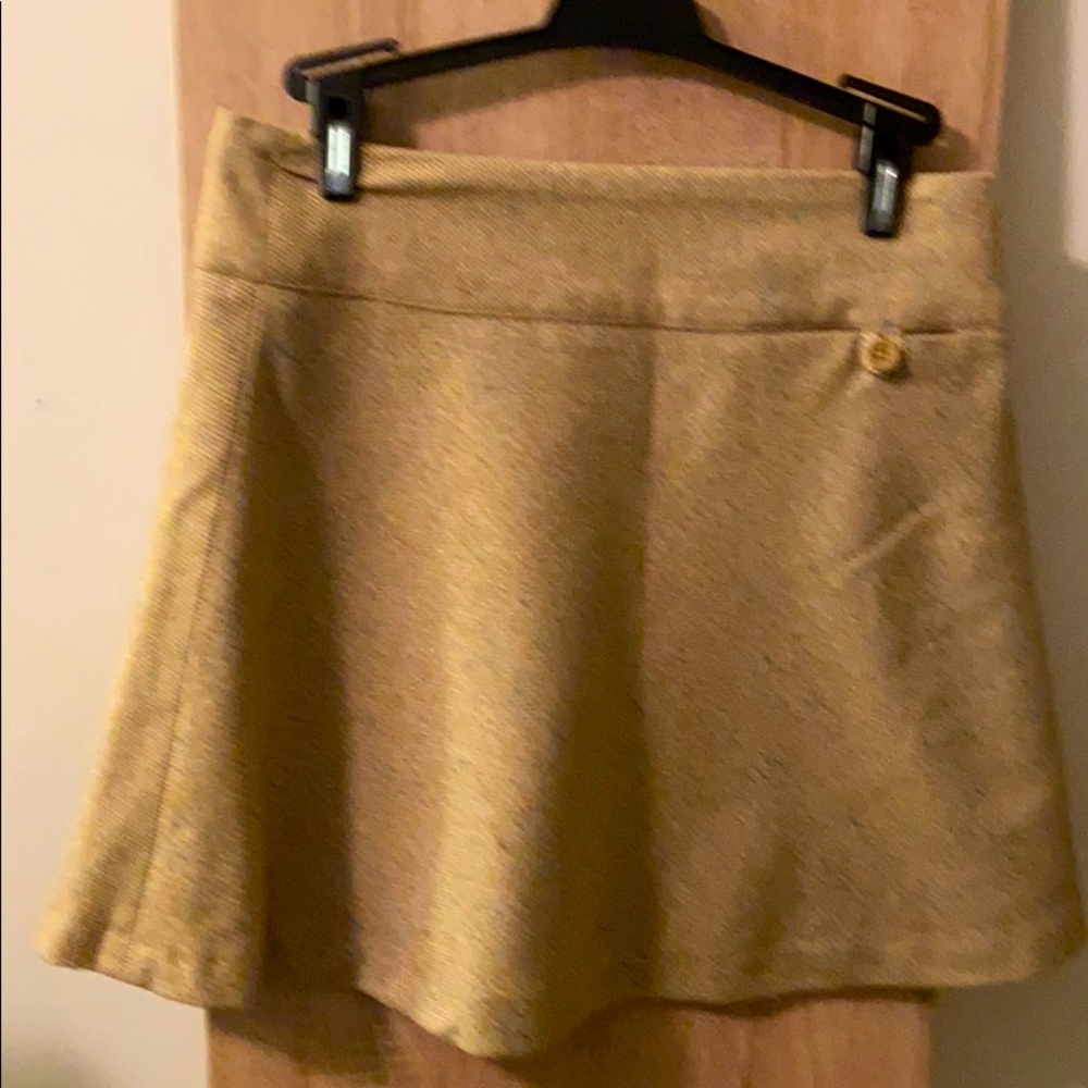 Gap tweed thigh high shirt